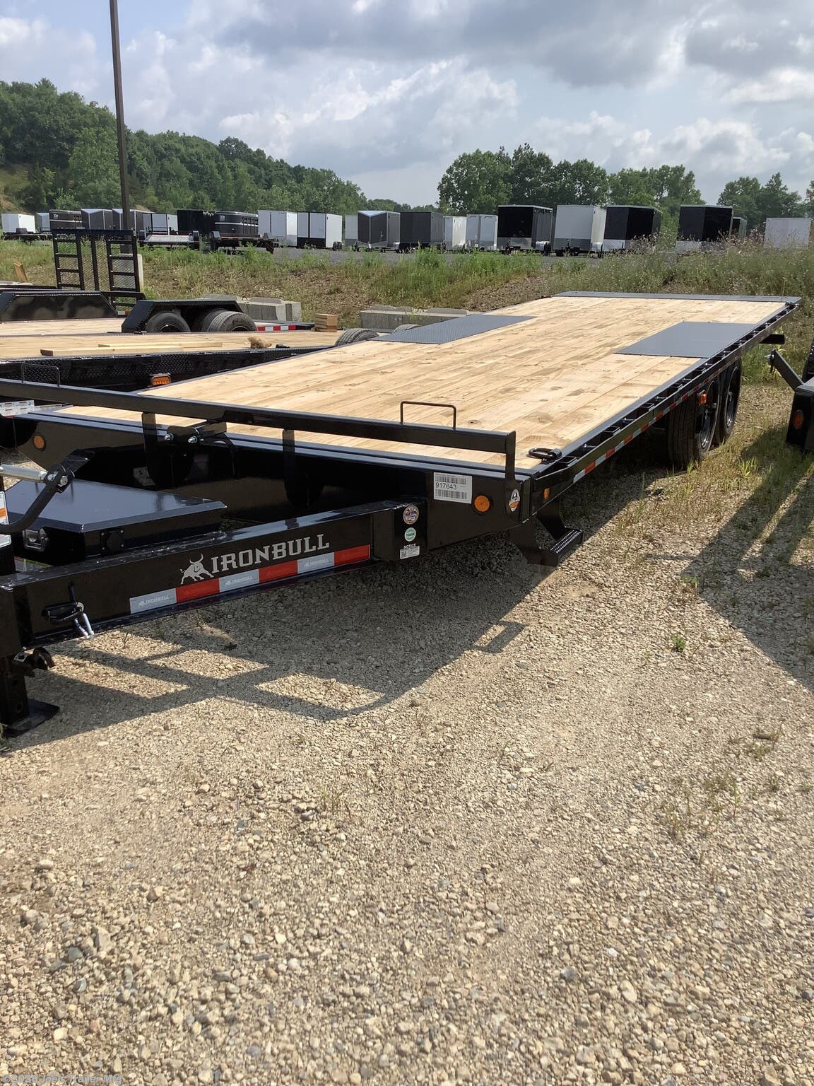 2027 IronBull 102x26 16000 GVWR Deckover Tilt - New Tilt Deck Trailer for sale by Joe's Trailer Mfg in Clarklake, Michigan