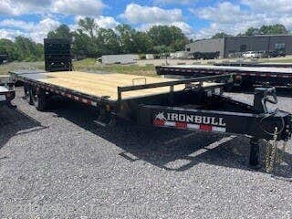 2027 102x24 14000 GVWR 5' Dovetail W/Rampage Ramps by IronBull from Joe's Trailer Mfg in Clarklake, Michigan
