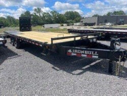 2027 102x24 14000 GVWR 5' Dovetail W/Rampage Ramps by IronBull from Joe's Trailer Mfg in Clarklake, Michigan