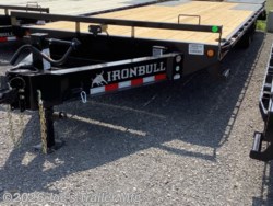 2027 IronBull 102x28 16000 GVWR 5' Dove Tail w/Rampage Ramps - New Deckover/Flat Deck Trailer for sale by Joe's Trailer Mfg in Clarklake, Michigan