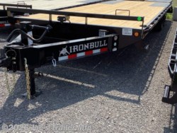 2027 IronBull 102x28 16000 GVWR 5' Dove Tail w/Rampage Ramps - New Deckover/Flat Deck Trailer for sale by Joe's Trailer Mfg in Clarklake, Michigan