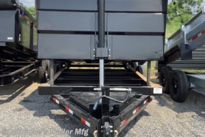 2027 IronBull DTB8316 83x16 16000 GVWR 4' Sides Telescopic Cylinder