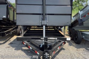 2027 IronBull DTB8316 83x16 16000 GVWR 4' Sides Telescopic Cylinder
