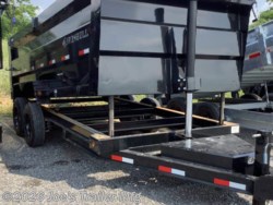 2027 IronBull DTB8316 83x16 16000 GVWR 4' Sides Telescopic Cylinder - New Dump Trailer for sale by Joe's Trailer Mfg in Clarklake, Michigan