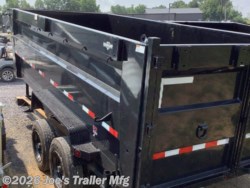 New 2027 IronBull DTB8316 83x16 16000 GVWR 4' Sides Telescopic Cylinder available in Clarklake, Michigan