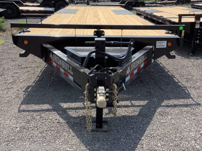 2027 IronBull TDP0228 102x28 16000 GVWR Deckover Tilt Trailer