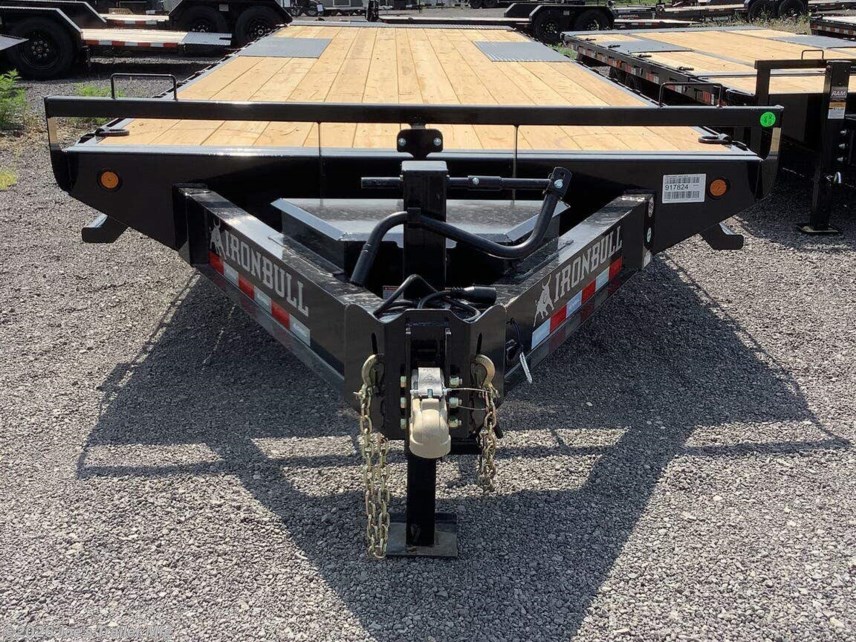 New 2027 IronBull TDP0228 102x28 16000 GVWR Deckover Tilt Trailer available in Clarklake, Michigan