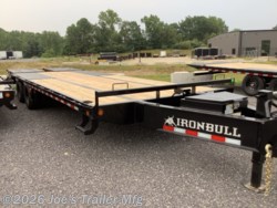 2027 IronBull 102x26 23900 GVWR 5' Dove Tail W/Rampage Ramps - New Deckover/Flat Deck Trailer for sale by Joe's Trailer Mfg in Clarklake, Michigan