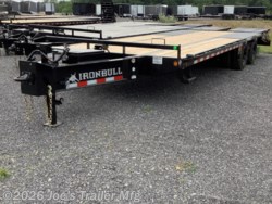 2027 102x26 23900 GVWR 5' Dove Tail W/Rampage Ramps by IronBull from Joe's Trailer Mfg in Clarklake, Michigan