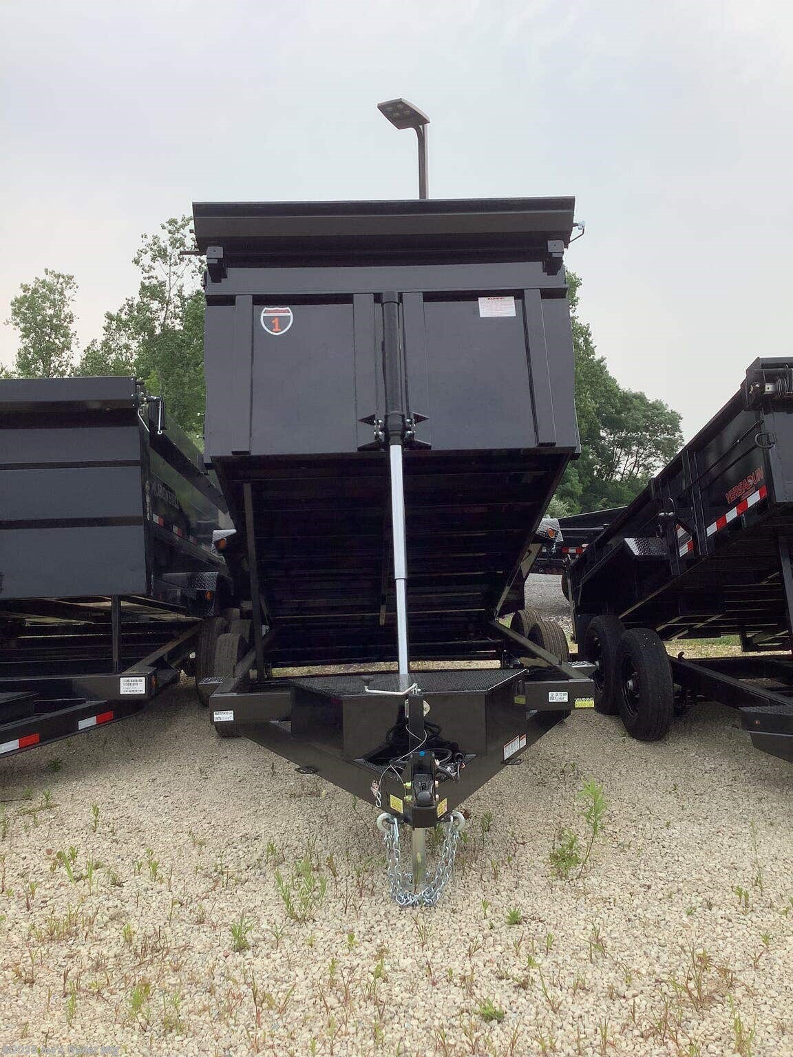 2027 Interstate Trailers 83x14 14000 GVWR 4' Sides - New Dump Trailer for sale by Joe's Trailer Mfg in Clarklake, Michigan