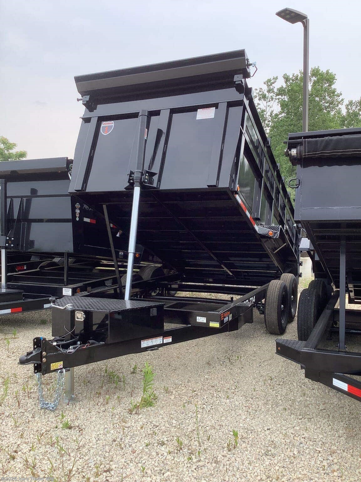 2027 83x14 14000 GVWR 4' Sides by Interstate Trailers from Joe's Trailer Mfg in Clarklake, Michigan