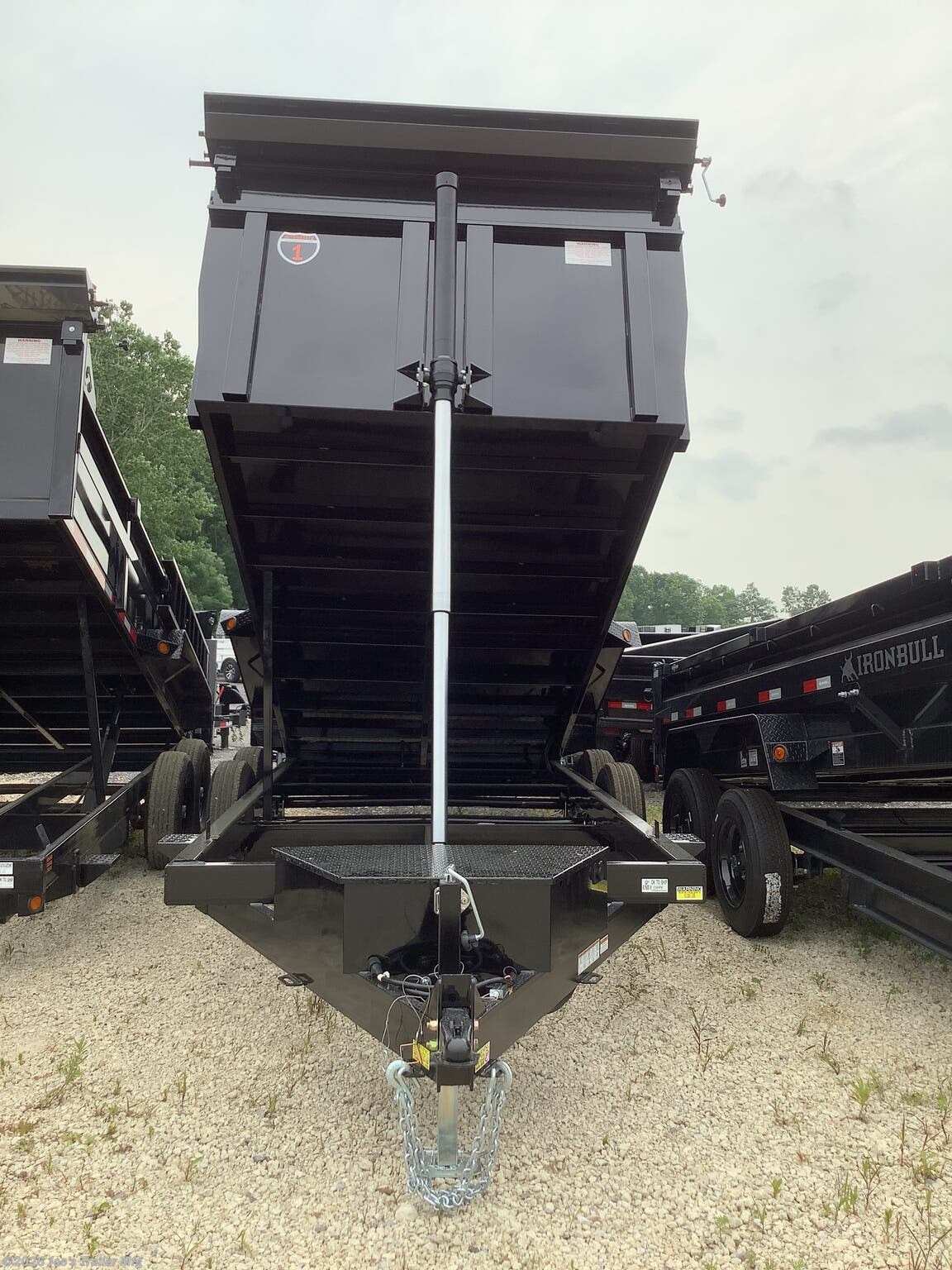 2027 Interstate Trailers 83x16 14000 GVWR 4' Sides - New Dump Trailer for sale by Joe's Trailer Mfg in Clarklake, Michigan