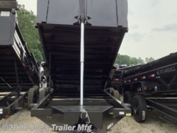 2027 Interstate Trailers 83x16 14000 GVWR 4' Sides - New Dump Trailer for sale by Joe's Trailer Mfg in Clarklake, Michigan