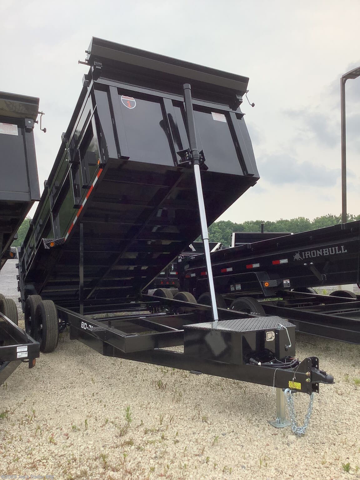 2027 83x16 14000 GVWR 4' Sides by Interstate Trailers from Joe's Trailer Mfg in Clarklake, Michigan