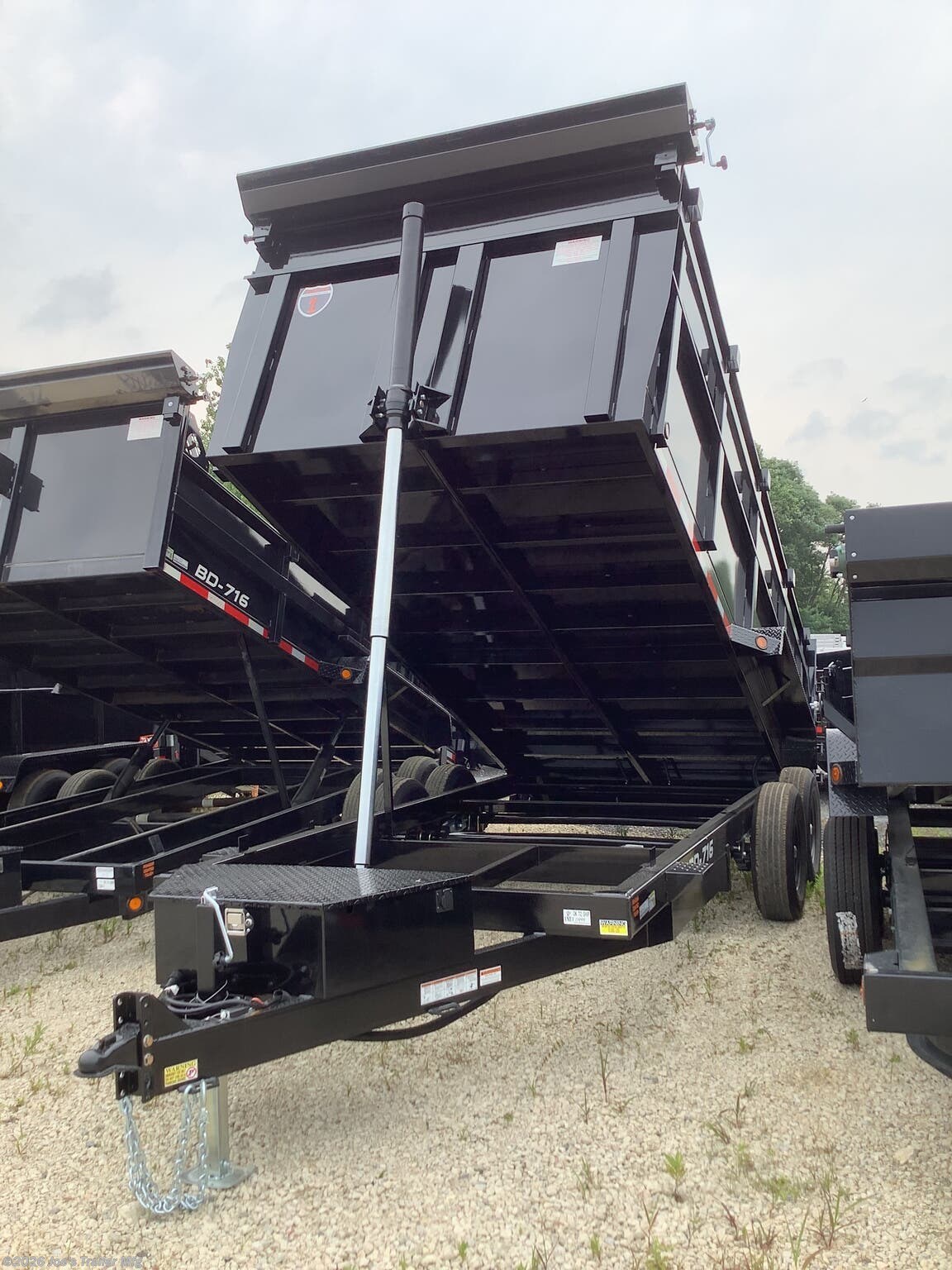 2027 Interstate Trailers 83x16 14000 GVWR 4' Sides