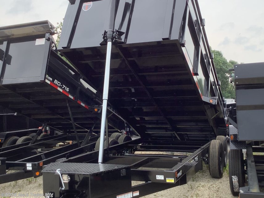 New 2027 Interstate Trailers 83x16 14000 GVWR 4' Sides available in Clarklake, Michigan
