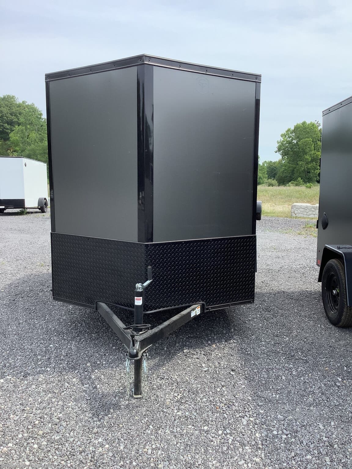 2027 Cross Trailers 6x10 2990 GVWR 72" Interior Height Blackout PCKG
