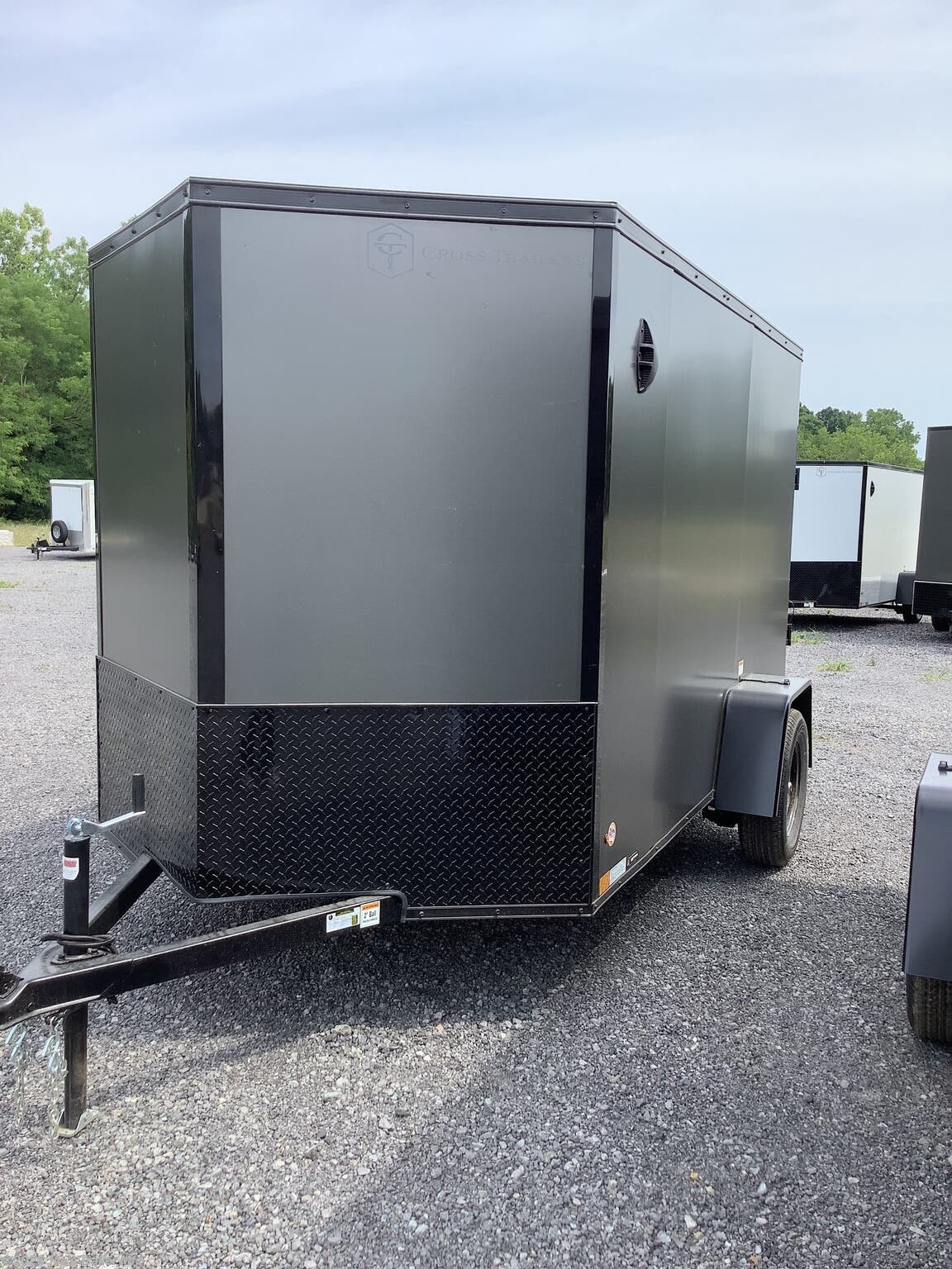 2027 Cross Trailers 6x10 2990 GVWR 72" Interior Height Blackout PCKG - New Cargo Trailer for sale by Joe's Trailer Mfg in Clarklake, Michigan