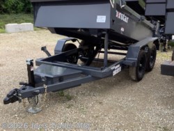 2027 Norstar 60x10 7000 GVWR 20" Sides W/Slide in Ramps - New Dump Trailer for sale by Joe's Trailer Mfg in Clarklake, Michigan