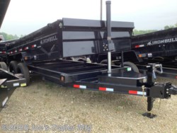 2027 IronBull 83x16 14999 GVWR 2' Sides W/Telescopic Cylinder - New Dump Trailer for sale by Joe's Trailer Mfg in Clarklake, Michigan