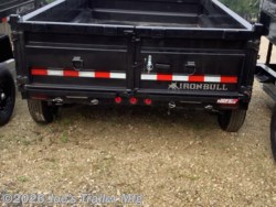 New 2026 IronBull DTB8312 83X12 14999 GVWR 2' SIDES SCISSOR HOIST DUMP available in Clarklake, Michigan