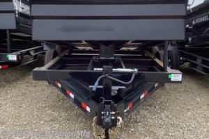 2026 IronBull DTB8312 83X12 14999 GVWR 2' SIDES SCISSOR HOIST DUMP
