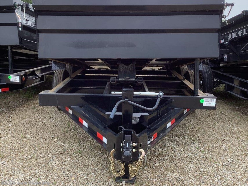 New 2027 IronBull DTB8312 83X12 14999 GVWR 2' SIDES SCISSOR HOIST DUMP available in Clarklake, Michigan