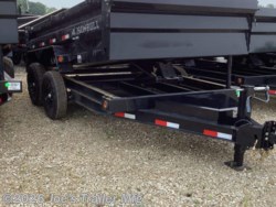 2027 IronBull DTB8312 83X12 14999 GVWR 2' SIDES SCISSOR HOIST DUMP - New Dump Trailer for sale by Joe's Trailer Mfg in Clarklake, Michigan