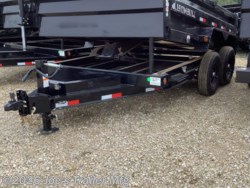 2027 DTB8312 83X12 14999 GVWR 2' SIDES SCISSOR HOIST DUMP by IronBull from Joe's Trailer Mfg in Clarklake, Michigan