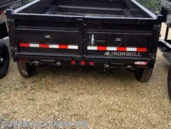 New 2027 IronBull DTB8312 83X12 14999 GVWR 2' SIDES SCISSOR HOIST DUMP available in Clarklake, Michigan