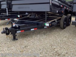 2027 DTB8312 83X12 14999 GVWR 2' SIDES SCISSOR HOIST DUMP by IronBull from Joe's Trailer Mfg in Clarklake, Michigan