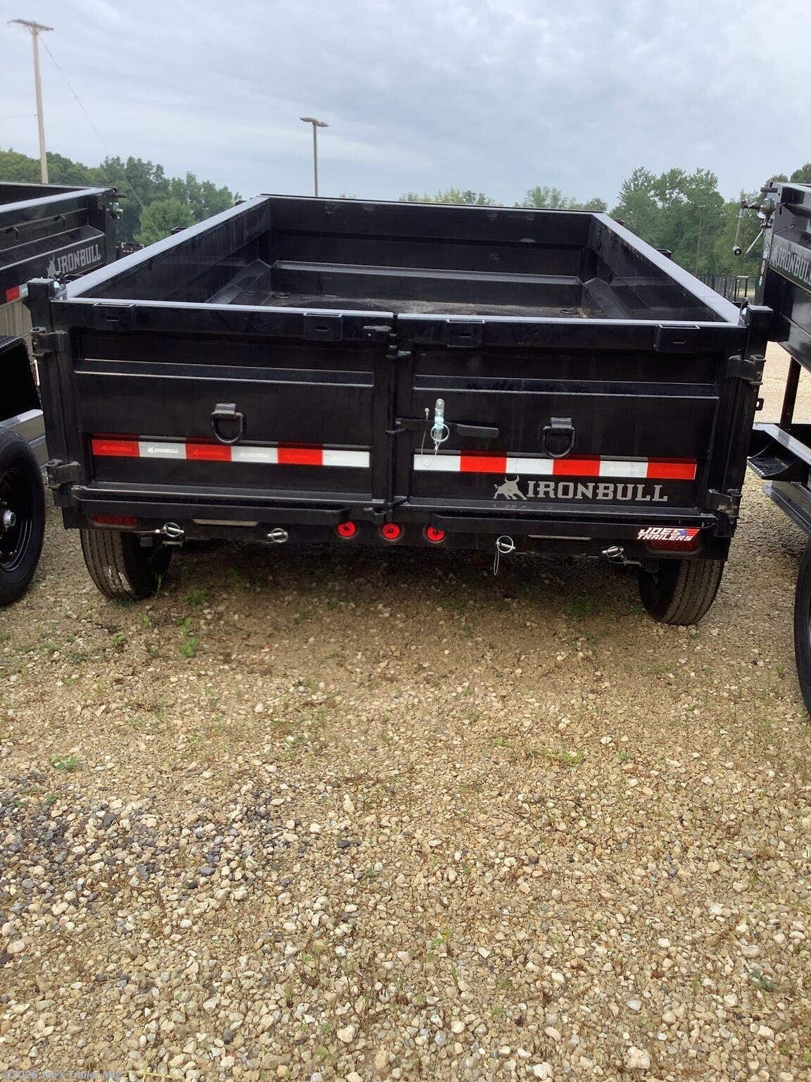 New 2027 IronBull DTB8312 83X12 14999 GVWR 2' SIDES SCISSOR HOIST DUMP available in Clarklake, Michigan