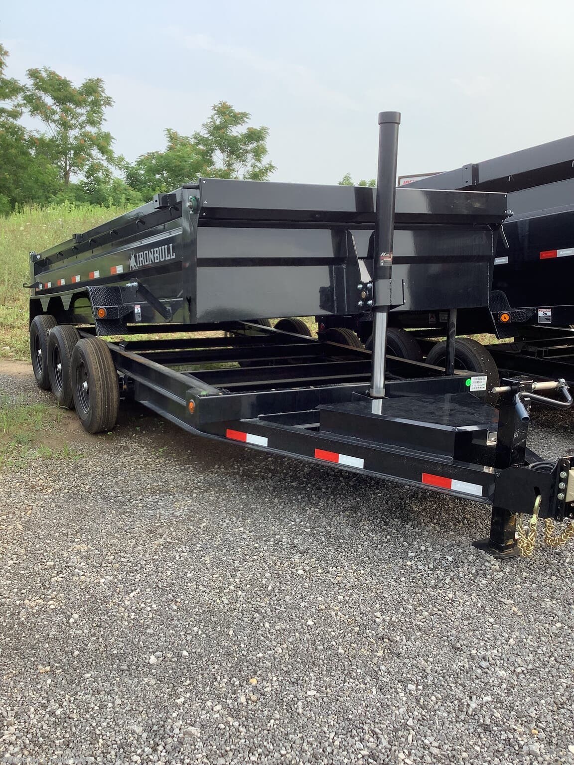 2027 IronBull 83x16 21000 GVWR Triple Axle - New Dump Trailer for sale by Joe's Trailer Mfg in Clarklake, Michigan