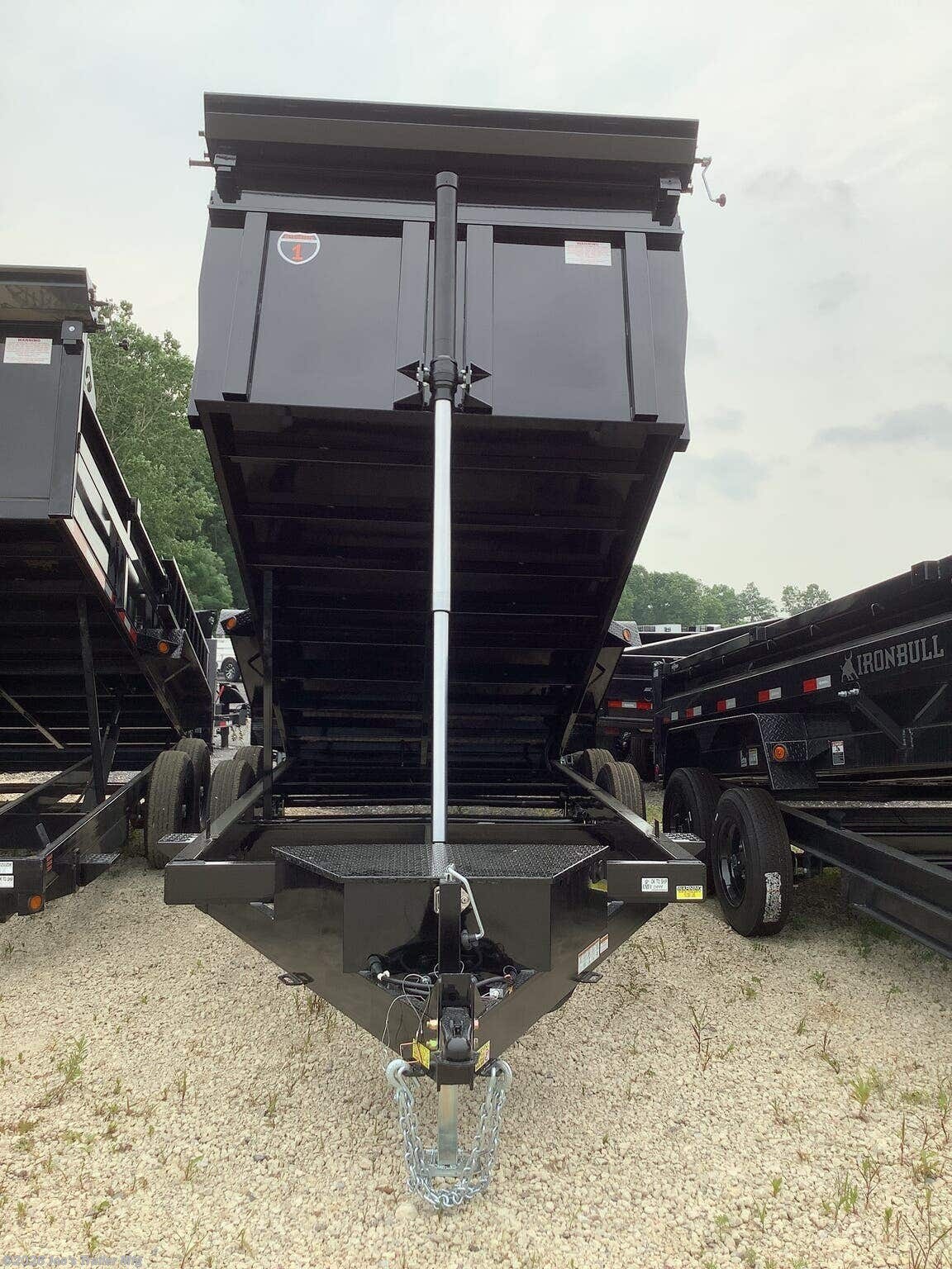 2027 Interstate Trailers 83x16 14000 GVWR 4' Sides - New Dump Trailer for sale by Joe's Trailer Mfg in Clarklake, Michigan