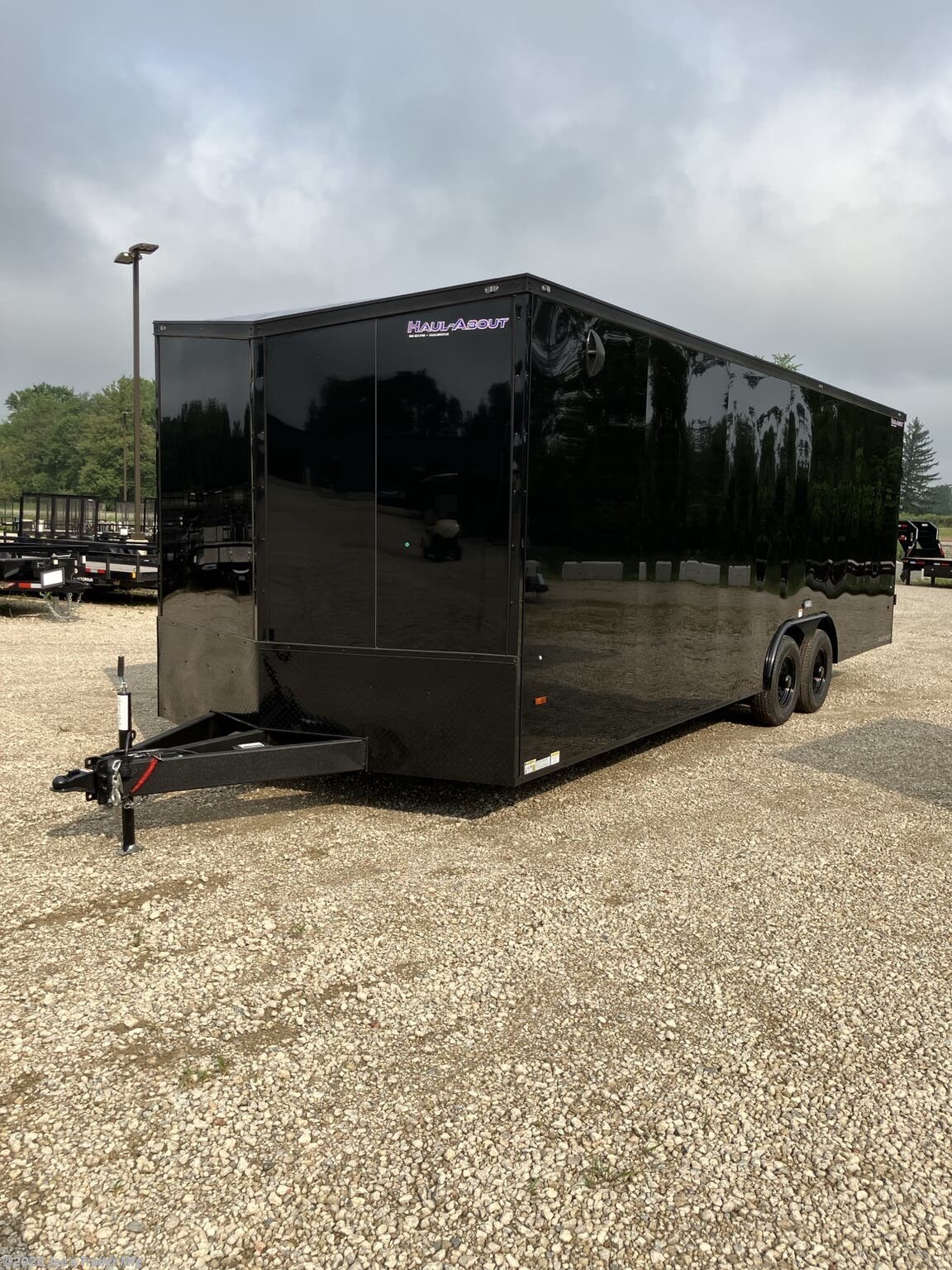 2027 85x24 9990 GVWR 83" IH Car Hauler &amp; Blackout Pckg by Haul About from Joe's Trailer Mfg in Clarklake, Michigan