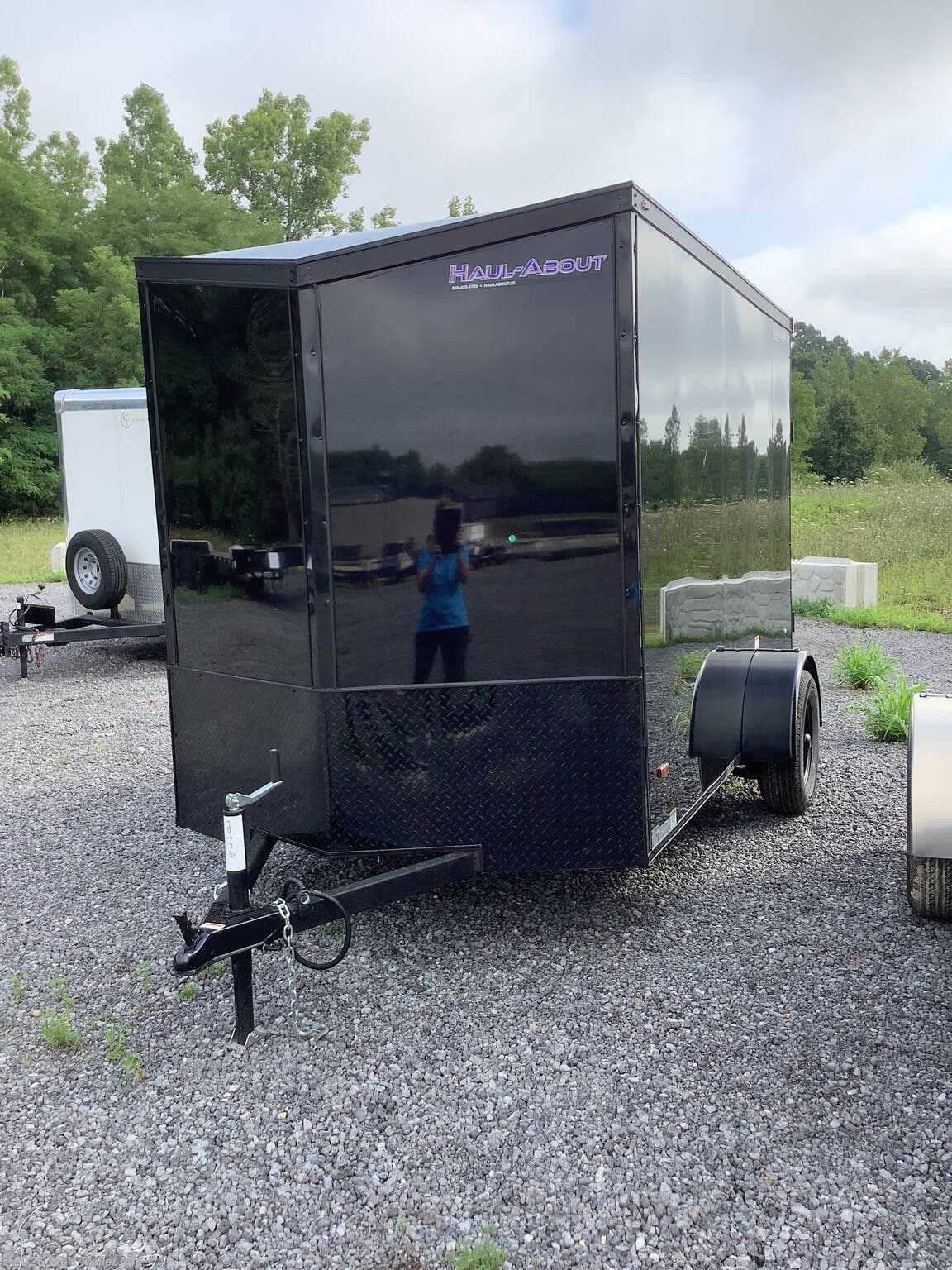 2027 Haul About 6x10 2990 GVWR 77" Interior Height  Blackout Pckg - New Cargo Trailer for sale by Joe's Trailer Mfg in Clarklake, Michigan