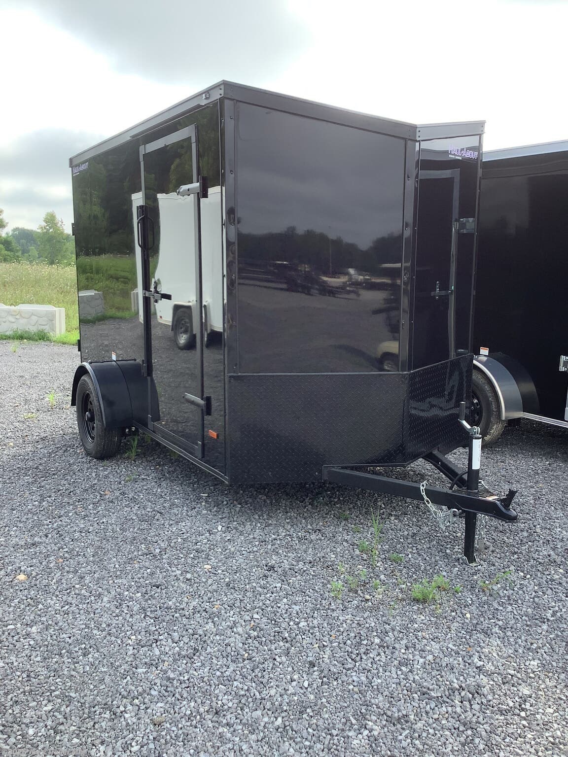 2027 6x10 2990 GVWR 77" Interior Height  Blackout Pckg by Haul About from Joe's Trailer Mfg in Clarklake, Michigan