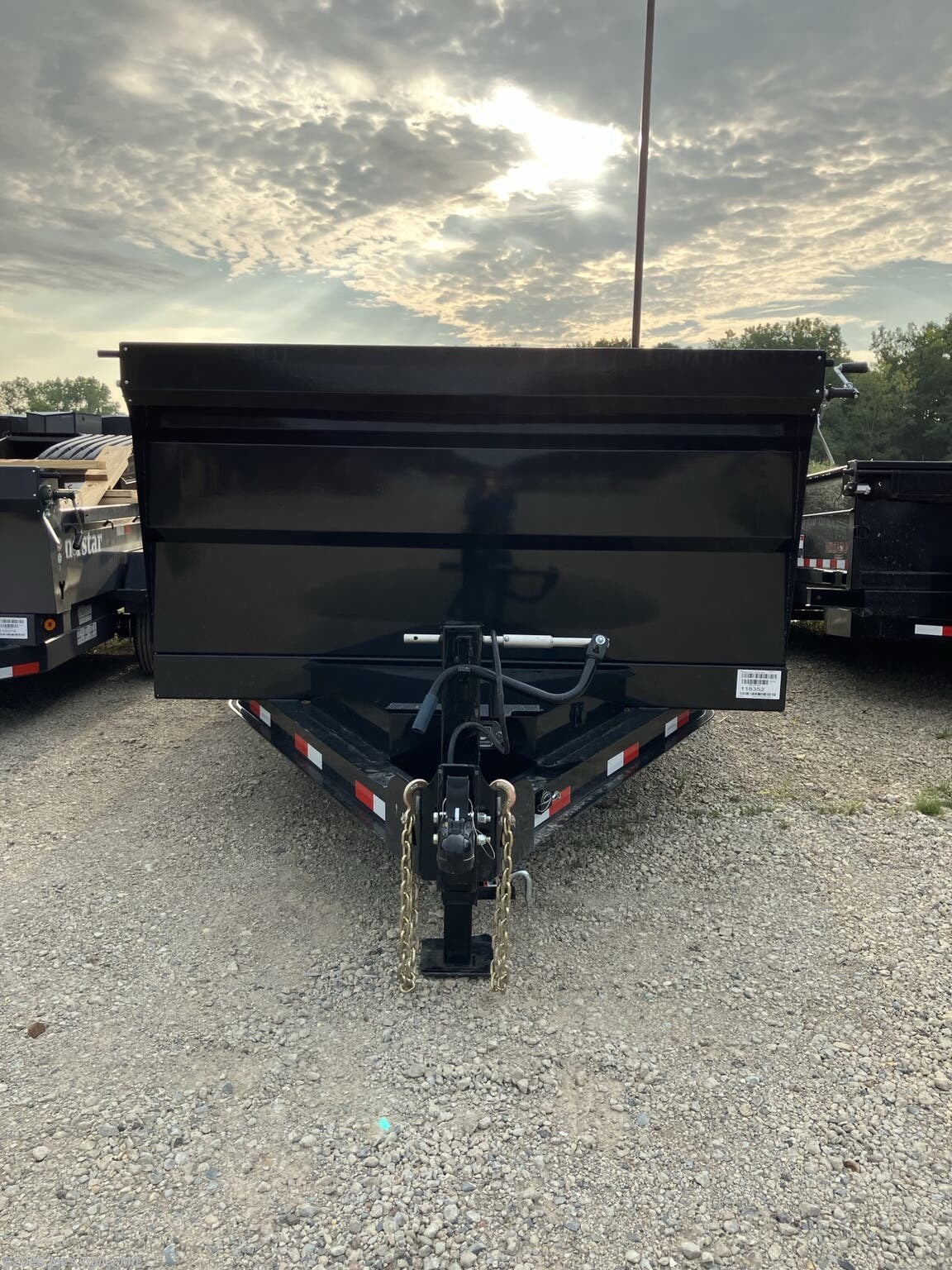 2027 IronBull DTB8314 83x14 14999 GVWR 3' Sides W/Scissor Hoist