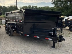 2027 IronBull DTB8314 83x14 14999 GVWR 3' Sides W/Scissor Hoist - New Dump Trailer for sale by Joe's Trailer Mfg in Clarklake, Michigan