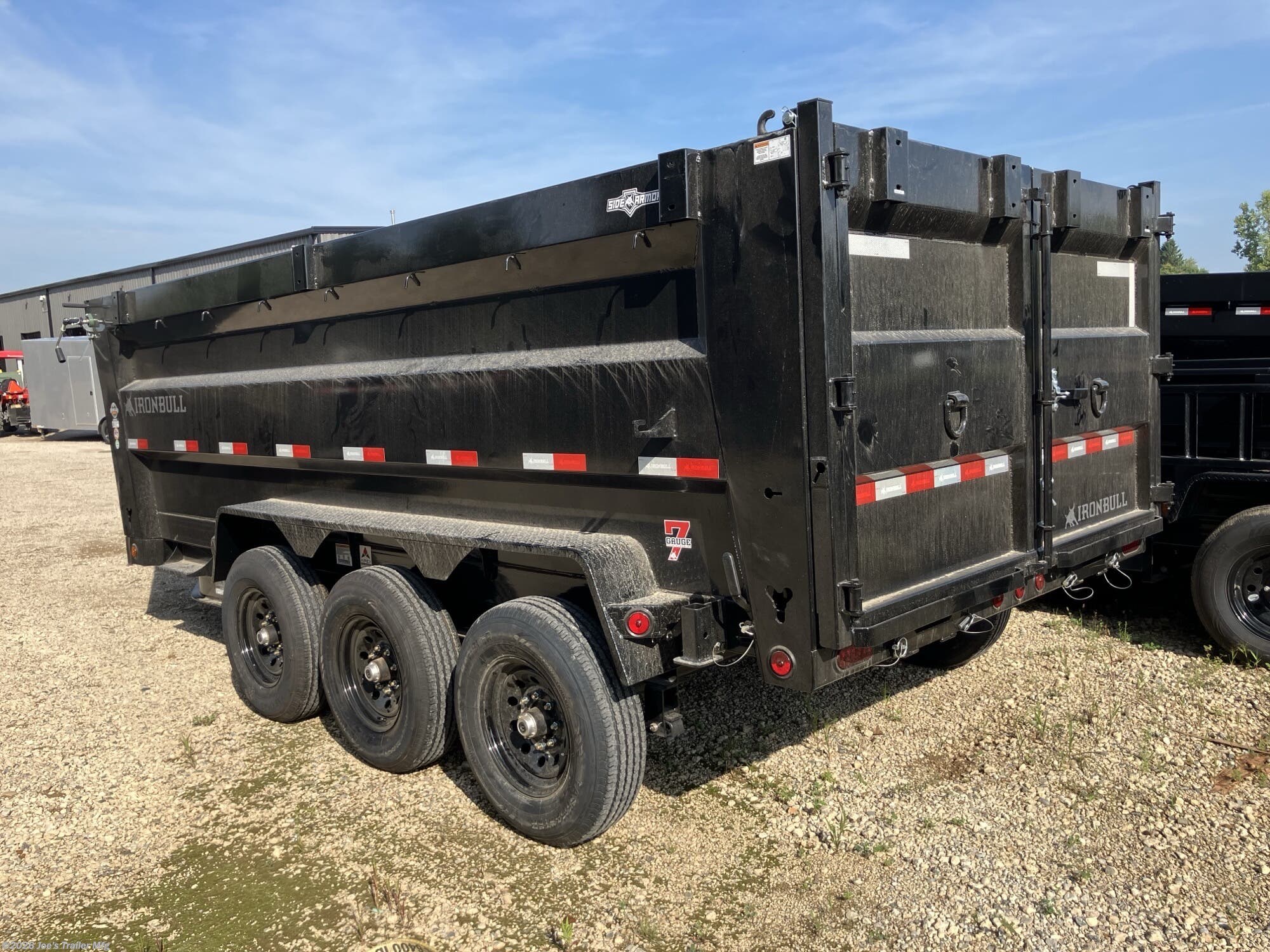 2027 83x16 21000 GVWR Triple Axle 4' Sides by IronBull from Joe's Trailer Mfg in Clarklake, Michigan