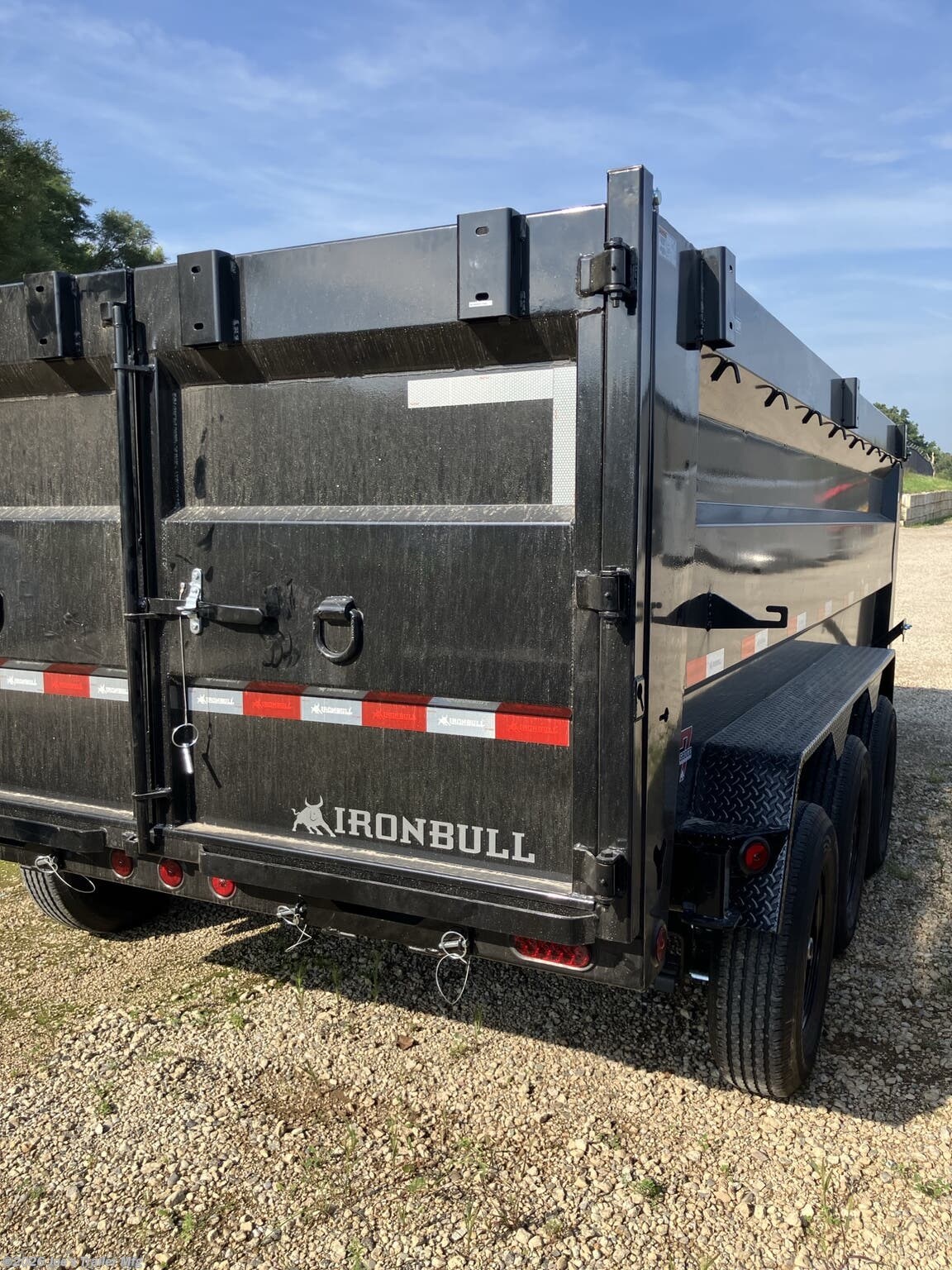 New 2027 IronBull 83x16 21000 GVWR Triple Axle 4' Sides available in Clarklake, Michigan