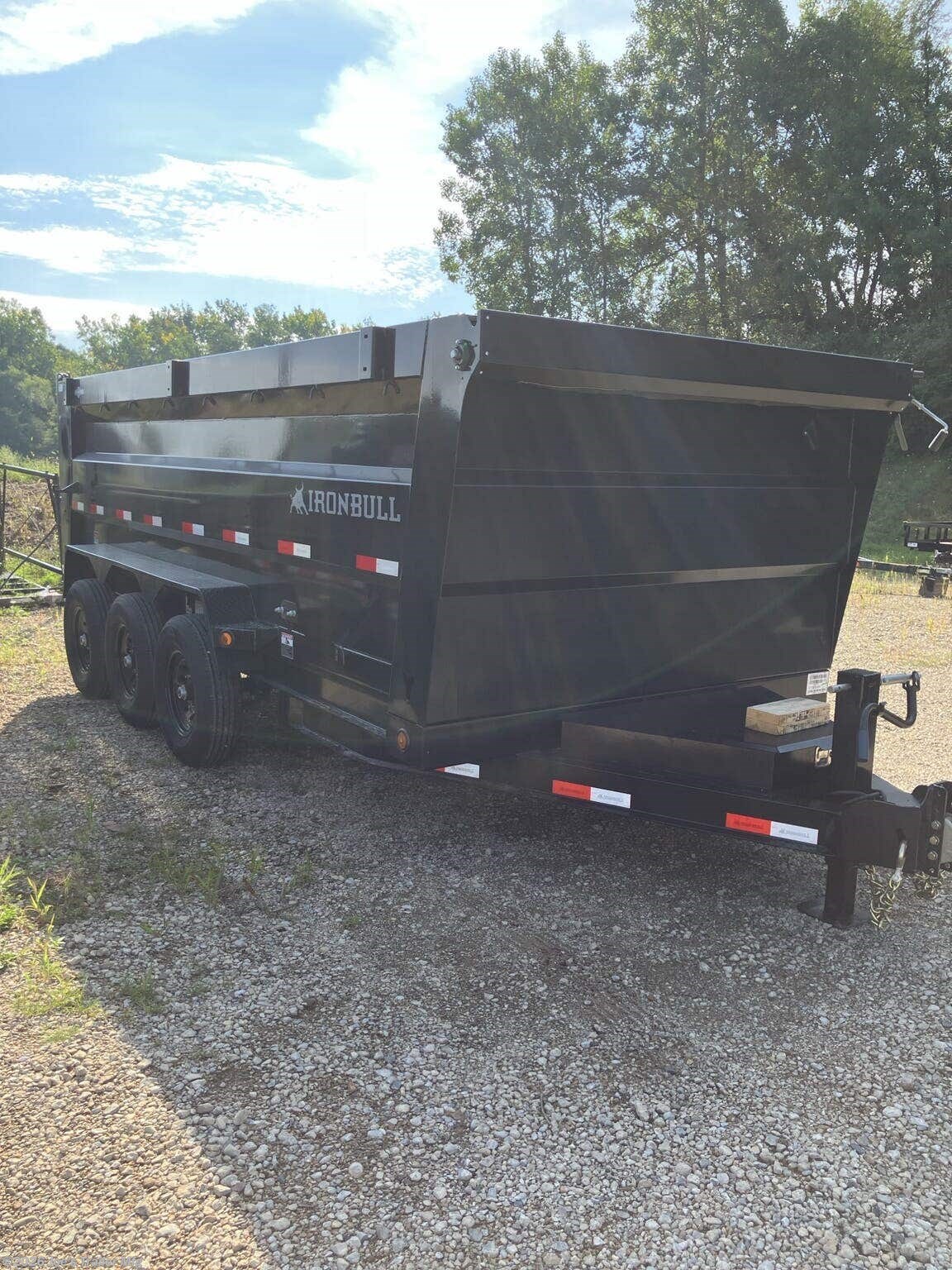 2027 IronBull 83x16 21000 GVWR Triple Axle 4' Sides - New Dump Trailer for sale by Joe's Trailer Mfg in Clarklake, Michigan