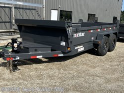 2027 IronBull 83x14 14000 GVWR 20" Sides Scissor Hoist - New Dump Trailer for sale by Joe's Trailer Mfg in Clarklake, Michigan