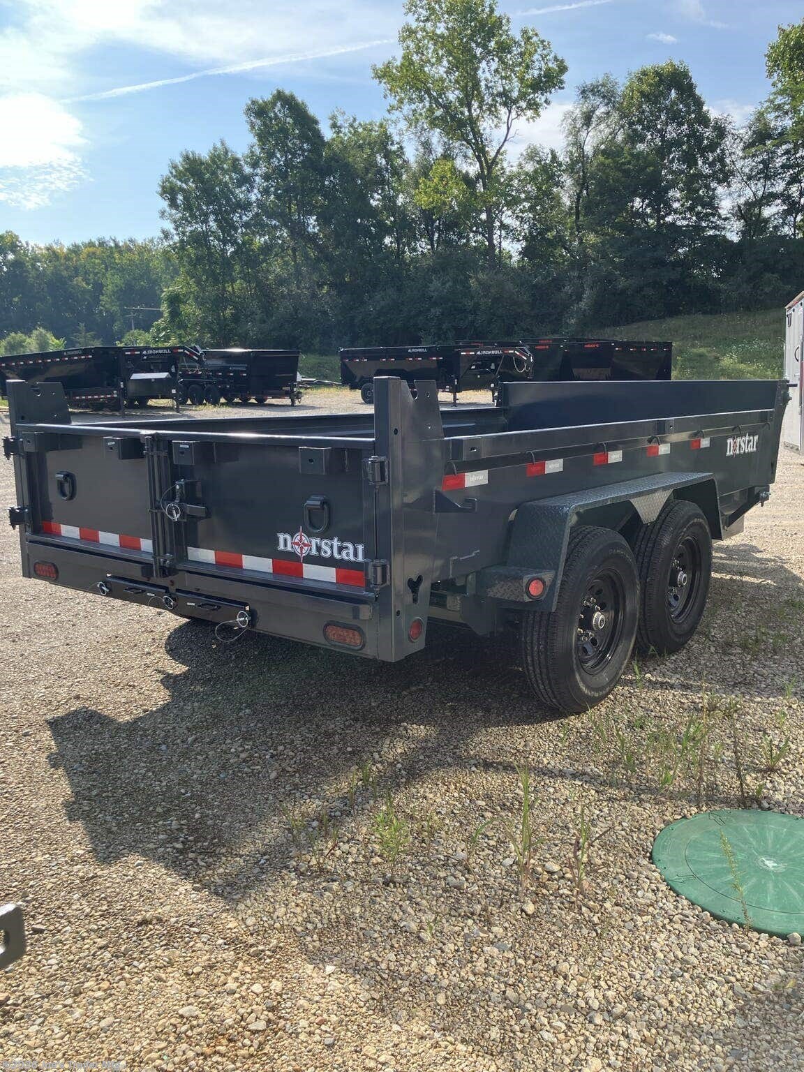 2027 83x14 14000 GVWR 20" Sides Scissor Hoist by IronBull from Joe's Trailer Mfg in Clarklake, Michigan