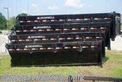 2027 RB8316 83x16 10920 GVWR 48" Sides by IronBull from Joe's Trailer Mfg in Clarklake, Michigan