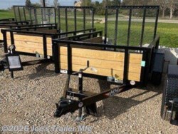 2027 H&H 60X8 29990 GVWR Wood Side - New Utility Trailer for sale by Joe's Trailer Mfg in Clarklake, Michigan