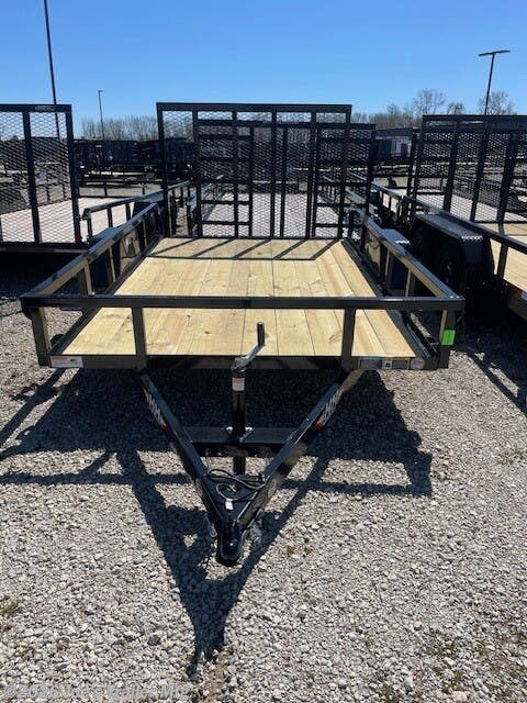 2027 H&H 76x10 29990 GVWR Rail Side