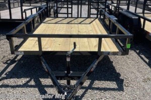 2027 H&H 76x10 29990 GVWR Rail Side