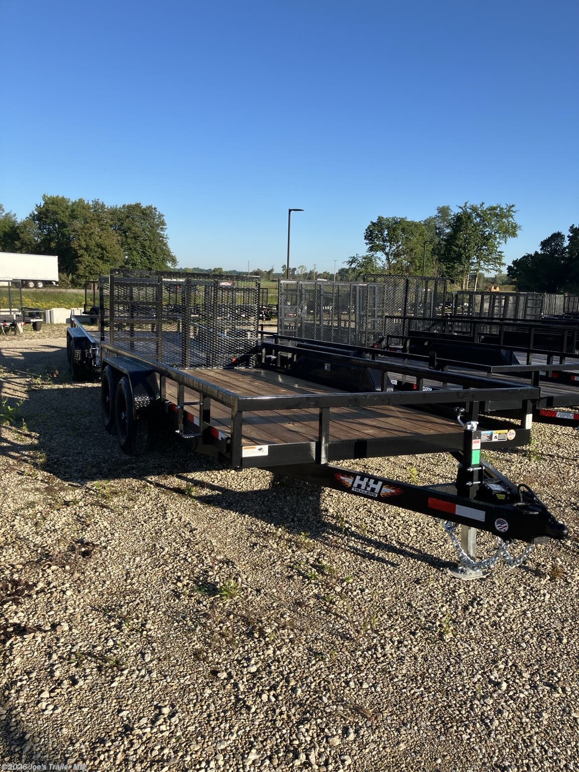 2027 82x16 9900 GVWR HD Landscape Trailer by H&H from Joe's Trailer Mfg in Clarklake, Michigan
