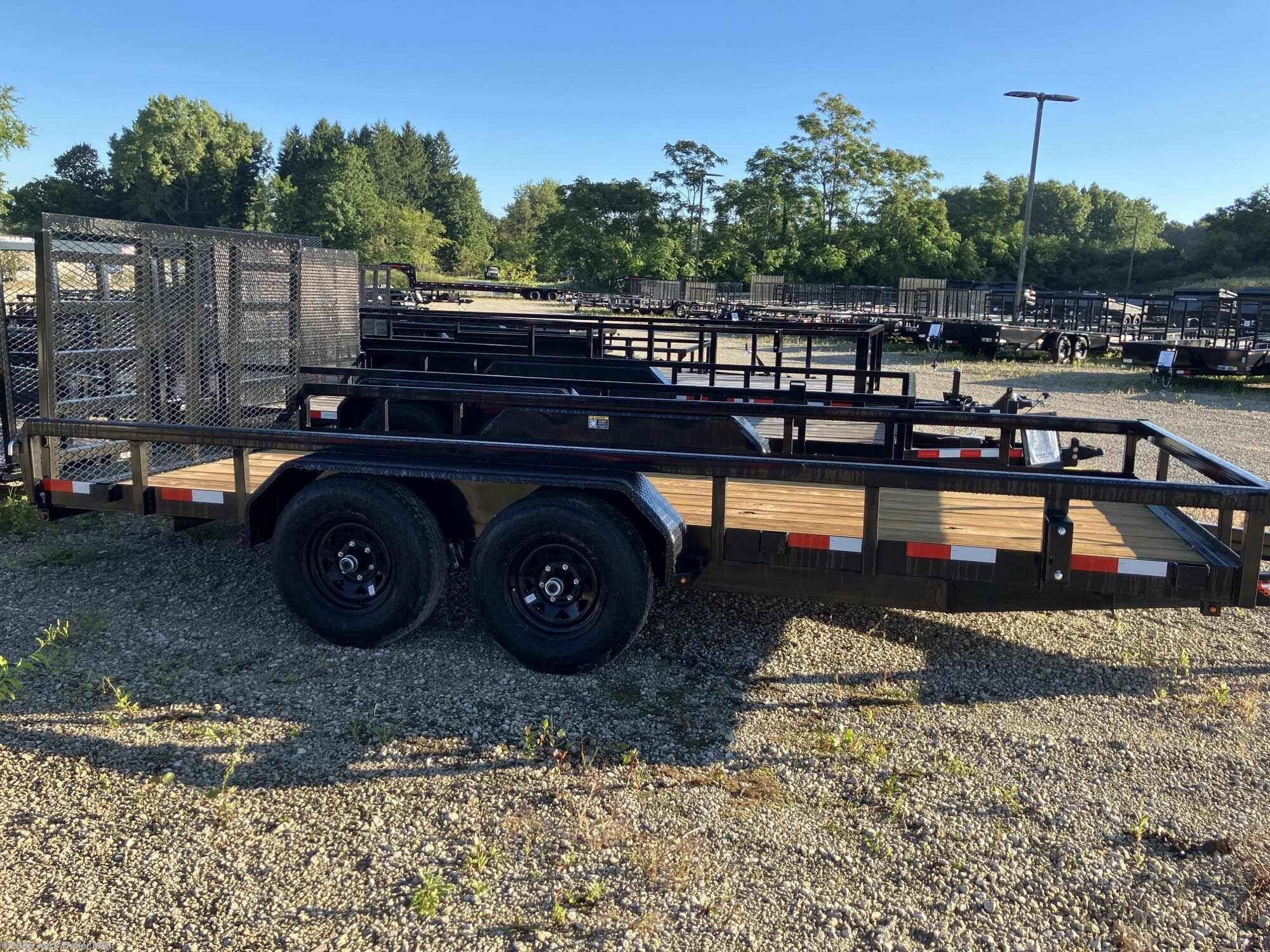 New 2027 H&H 82x16 9900 GVWR HD Landscape Trailer available in Clarklake, Michigan